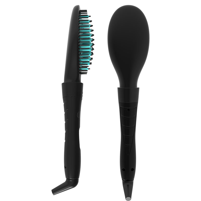 all in1 hair straightener comb Priced direct selling ion brush ion brush
