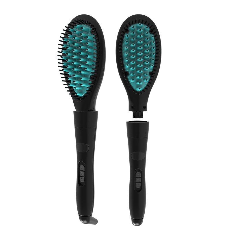 all in1 hair straightener comb Priced direct selling ion brush ion brush