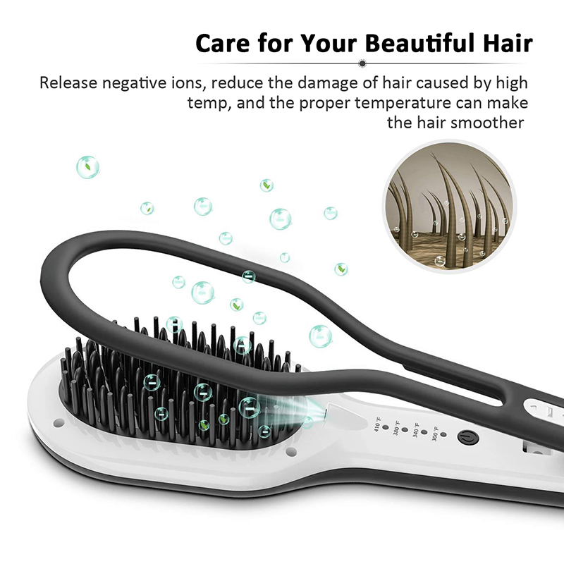 HAIR STRAIGHTENER BRUSH ELECTRIC the price preferential brush electric