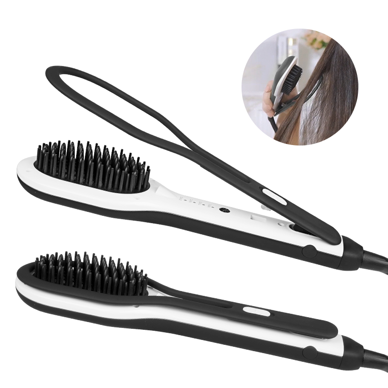 Hair Brush Hair Straightener Professional Hair Dryer Brush Electric Hot Air Straightener and Comb