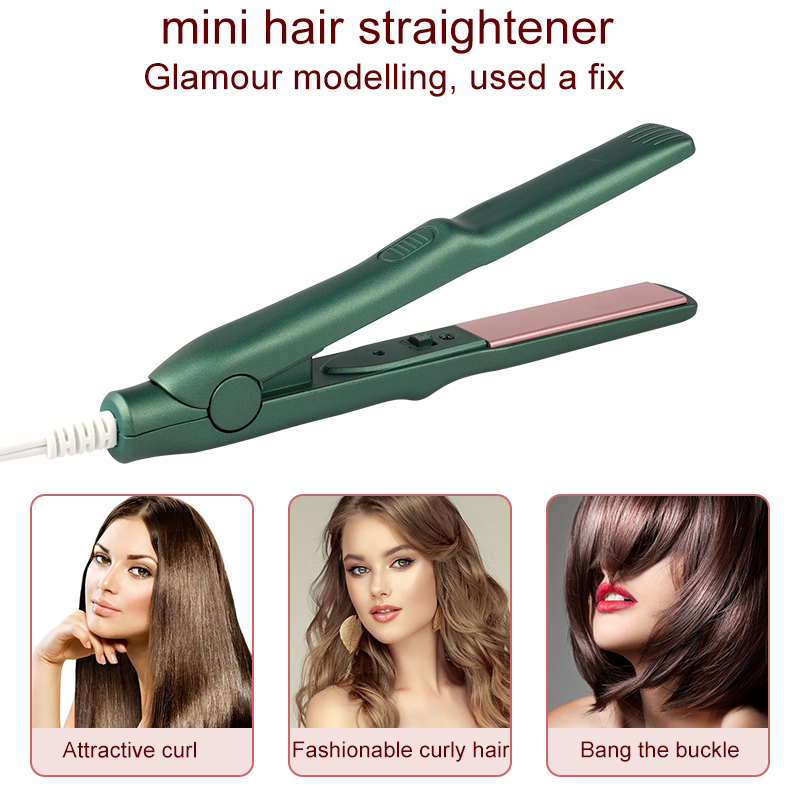 Factory price hair styling appliances protable mini hair straightener
