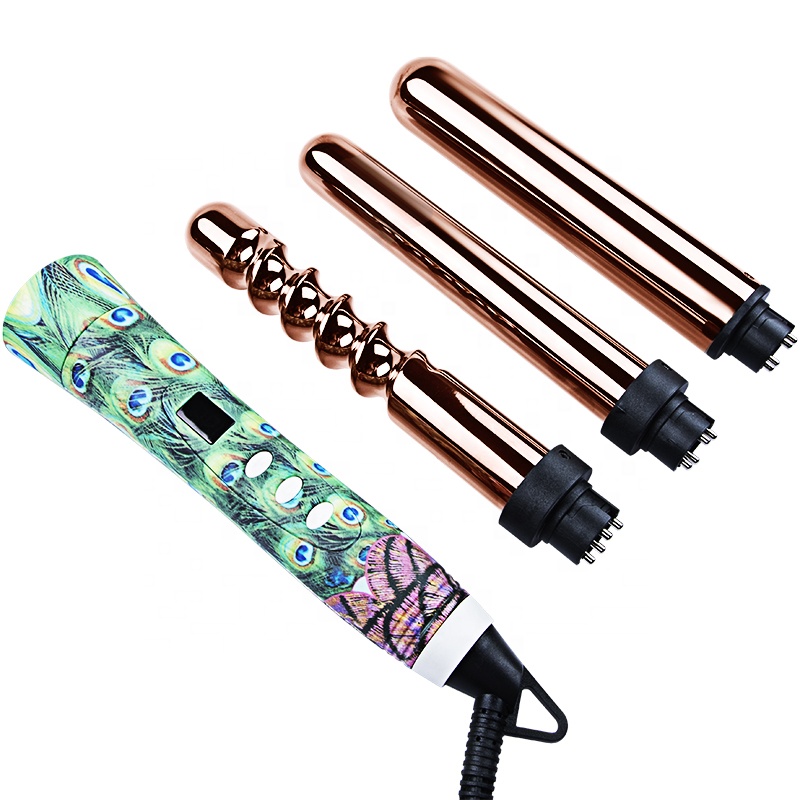 Magic mini hair curler 3 in 1 hair curler curling iron