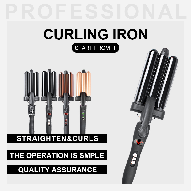 Factory Price Hair Curling Iron For Hair Styling Tools Titanium Waver Curler