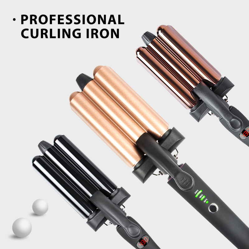 Factory Price Hair Curling Iron For Hair Styling Tools Titanium Waver Curler