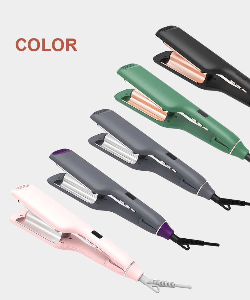 Professional Deep Beach Hair Curler Natural Big Wavy Curls Curling Iron