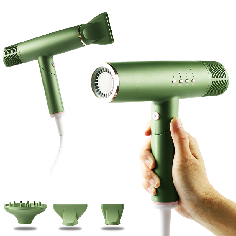 High Quality Foldable Blow Dryer Innovative Black Technology Confu Pet Hair Dryer Dog Professional 2000W Compact Hair Dryer