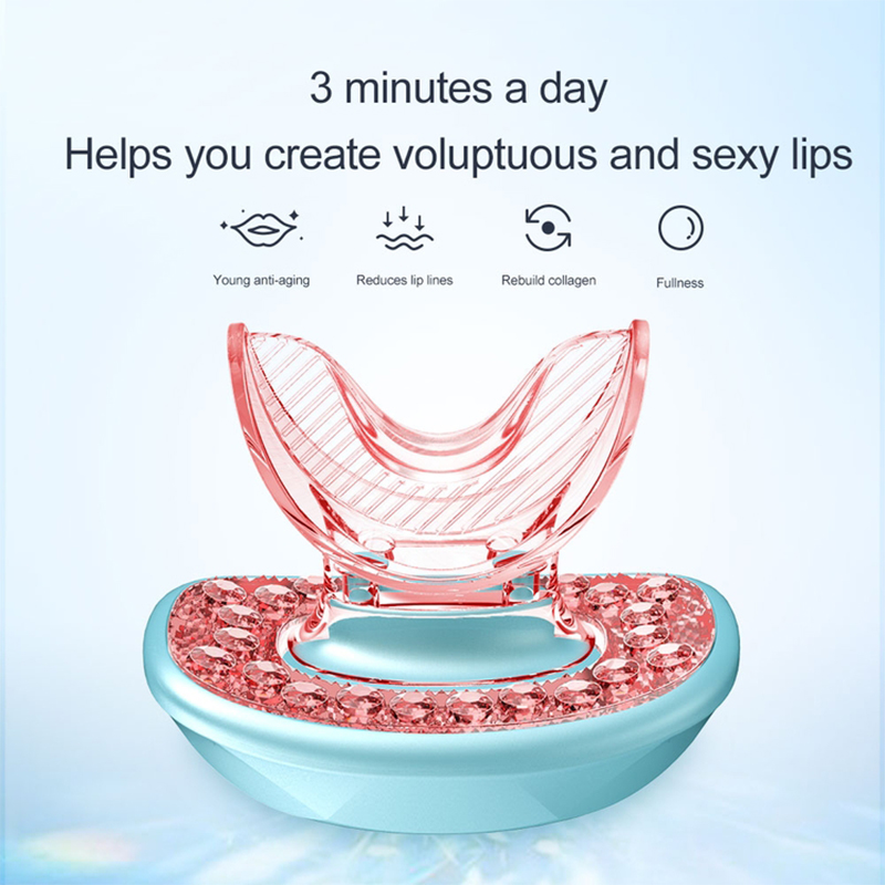 Wholesale Magic Sexy Thick Treatment Bigger Mouth Electric Lip Care Plumping Plumper Enhancer Device Factory Price