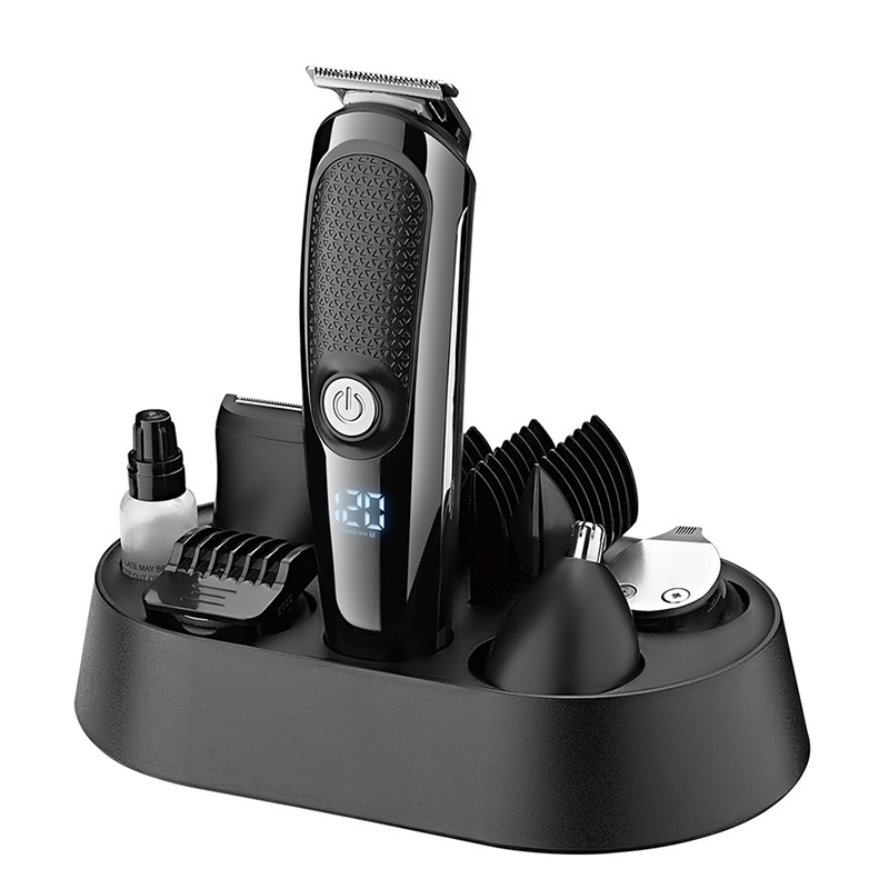 Hair Trimmer LED Display Portable Cordless Hair Cut Machine Waterproof Hair Clippers Customized