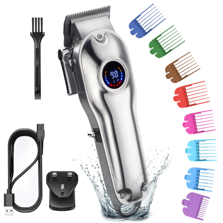 Professional Salon No Skin Damage Hair Clippers Cordless Electric Hair Trimmer For Household