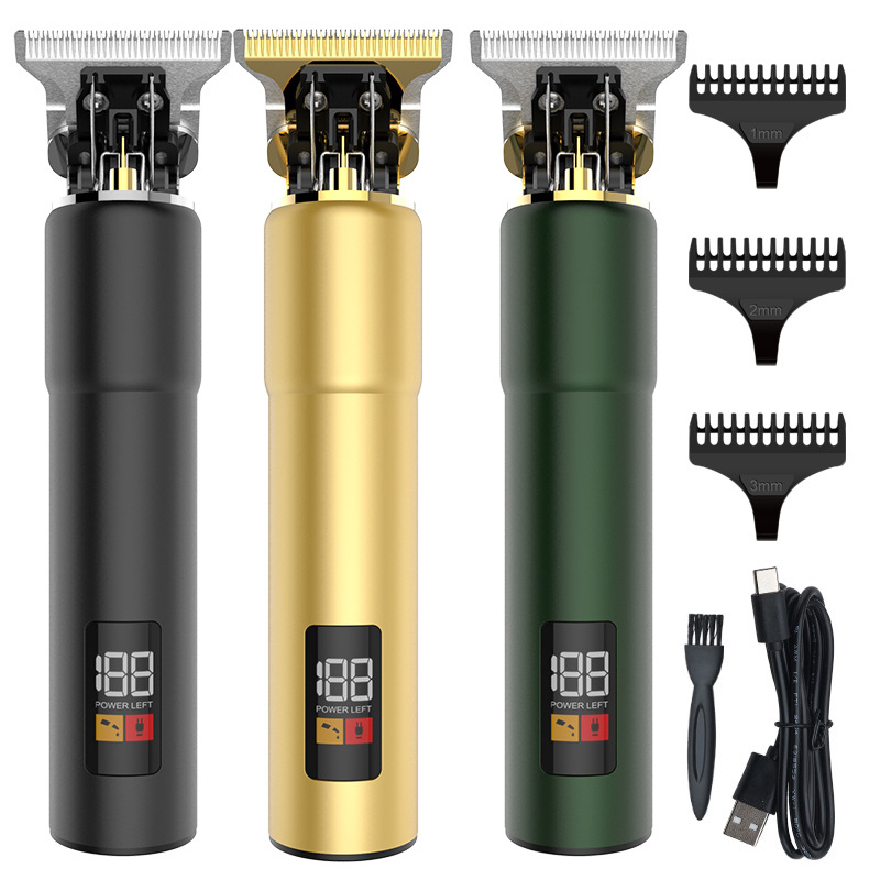 Hair Trimmer OEM Waterproof with low noise Hair Clipper popular rechargeable hair cutting machine