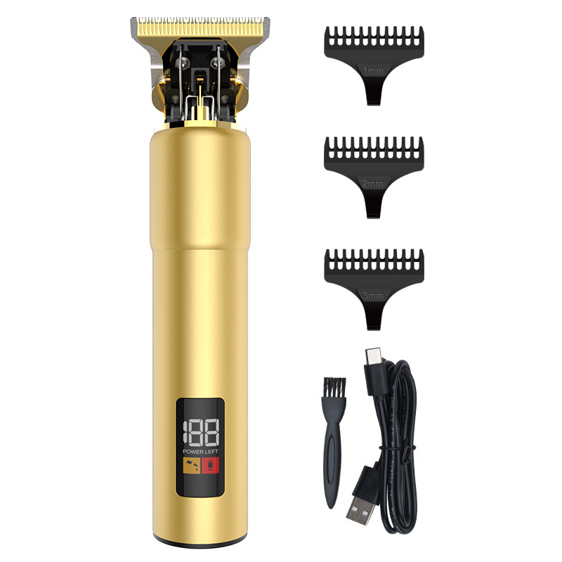 Hair Trimmer OEM Waterproof with low noise Hair Clipper popular rechargeable hair cutting machine