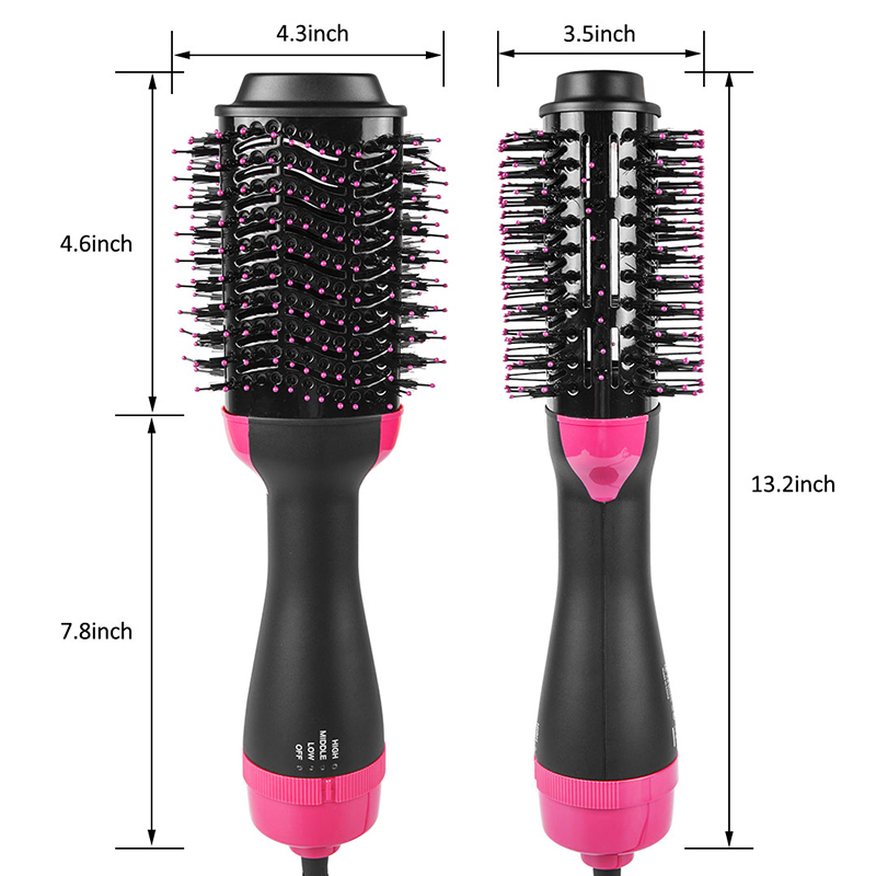 4 in 1 Hair Dryer Brush and Volumizer Detachable Hair Dryer Styler One-Step Hot Air Brush