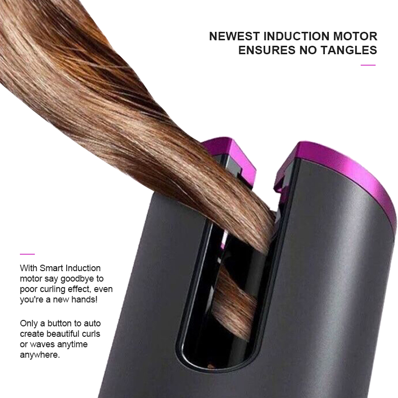Hot Sale Wireless curling iron Automatic Portable Rotating Hair Curler Waver