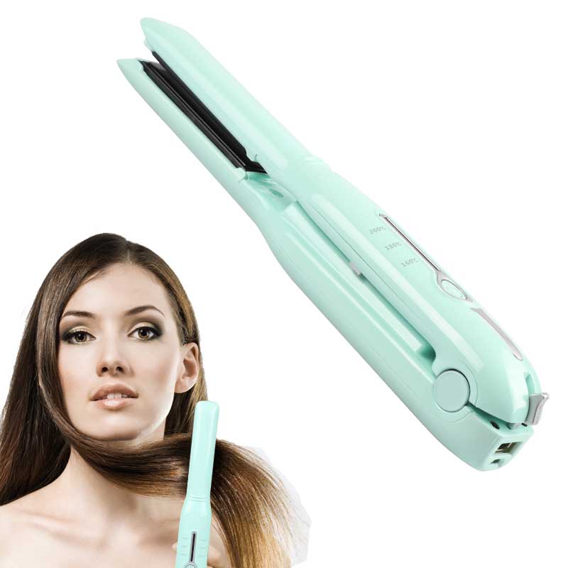 Concession Cordless Wireless Flat Iron Hair Straightener Private Label
