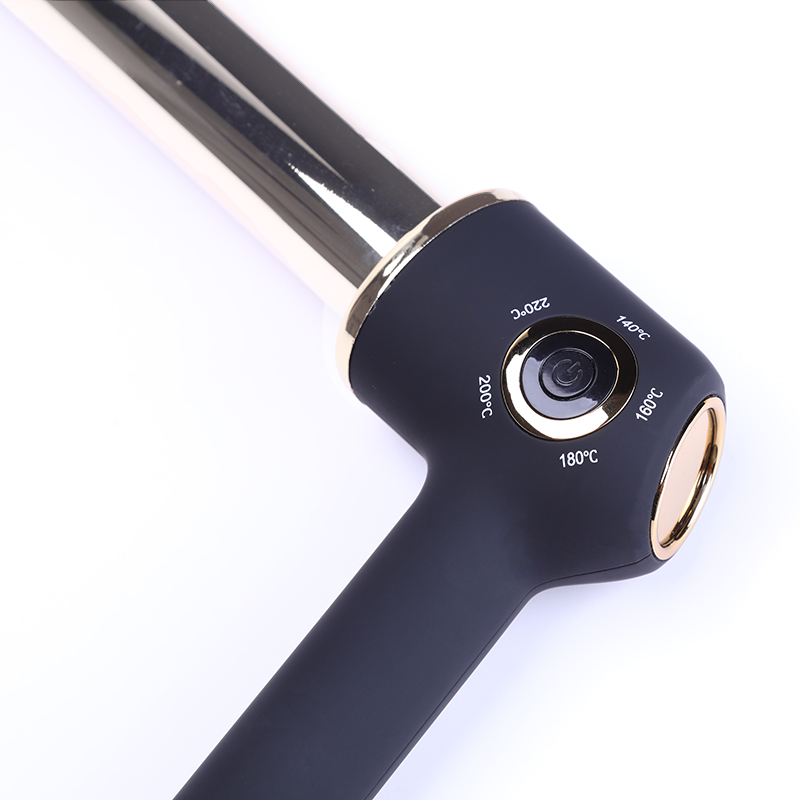 LCD rotating hair curler machine price hair styler curler iron professional