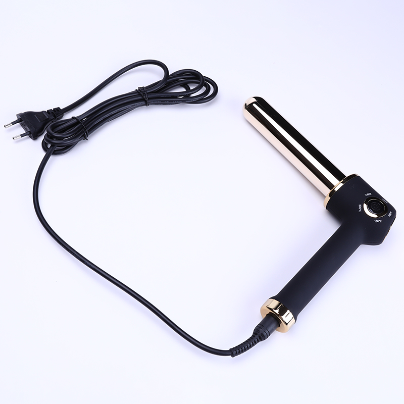 Magic hair curler LED spiral temperature control hair curler iron