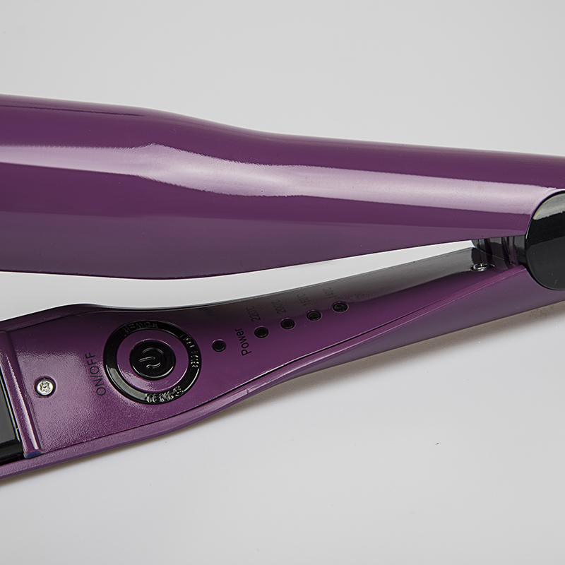 Factory customize hot selling 2 in1 Ceramic hair straightener hair curler