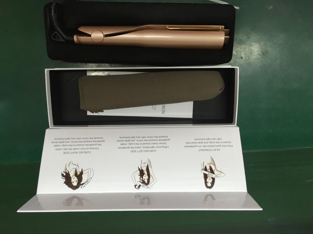 Customizing 2 in1 Ceramic hair straightener and hair curler