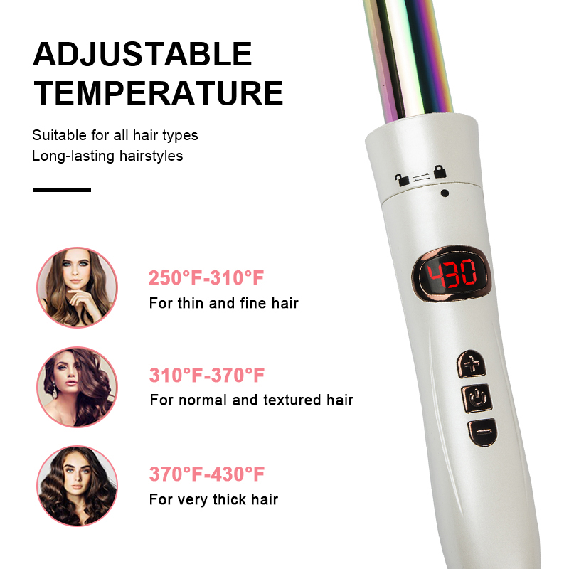 Wholesale customize interchangeable 3 in1 Ceramic hair curler set
