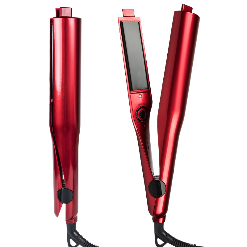 2 in1 hair straightener & hair curler