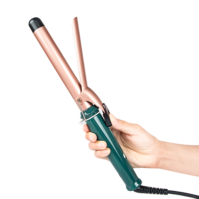 Professional high-quality PTC heating Ceramic hair curler with clip
