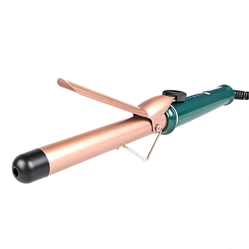 Professional high-quality PTC heating Ceramic hair curler with clip