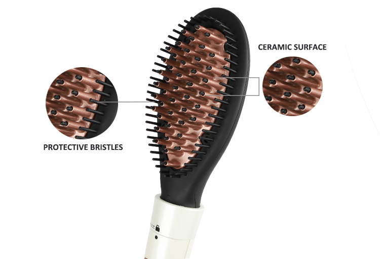 wholesale 5 in 1 interchangeable hair brush and hair curler iron set