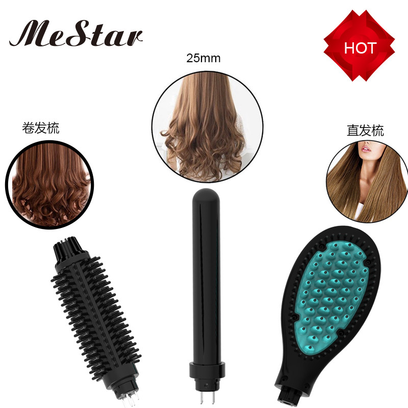 Wholesale hot selling 5 in1 interchangeable Ceramic hair curler