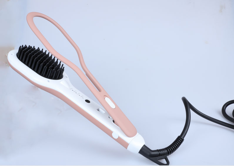 wholesale customize Ceramic PTC heating straight hair brush